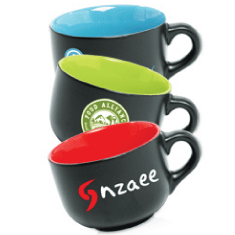 19oz. Personalized Two-Tone Soup Mugs
