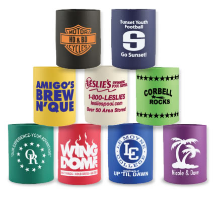 Hard Foam Koozies
