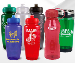 Custom water bottles