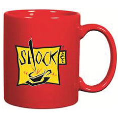 11 oz c-handle mug-glossy - Assorted Colors