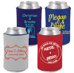 Economy Monster 24 OZ Can Coolie, Personalized Drinkware