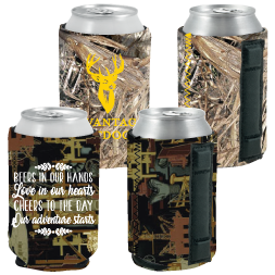 Details about   AES Outdoors Team Realtree Camo Koozies with red logo CHOOSE CAN OR BOTTLE 