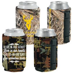 Camo dipped Yeti Koozie