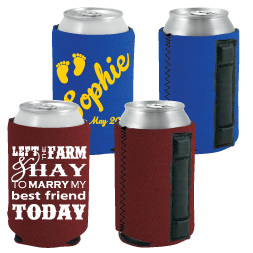 Michelob Ultra Zippered Double Sided Bottle Coolie