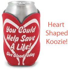 Heart Shaped Coolie - Koozie - Love