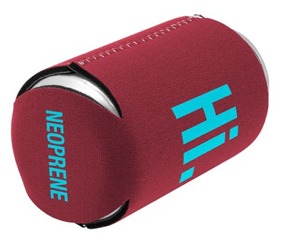 Red Bottle Koozie Neoprene