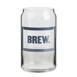 Beer Can Shaped Glass