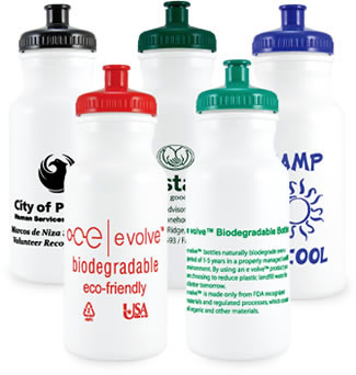 Biodegradable Bike Water Bottle - 20 oz.