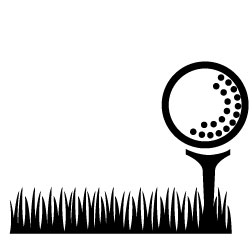 Golf Tee Grass